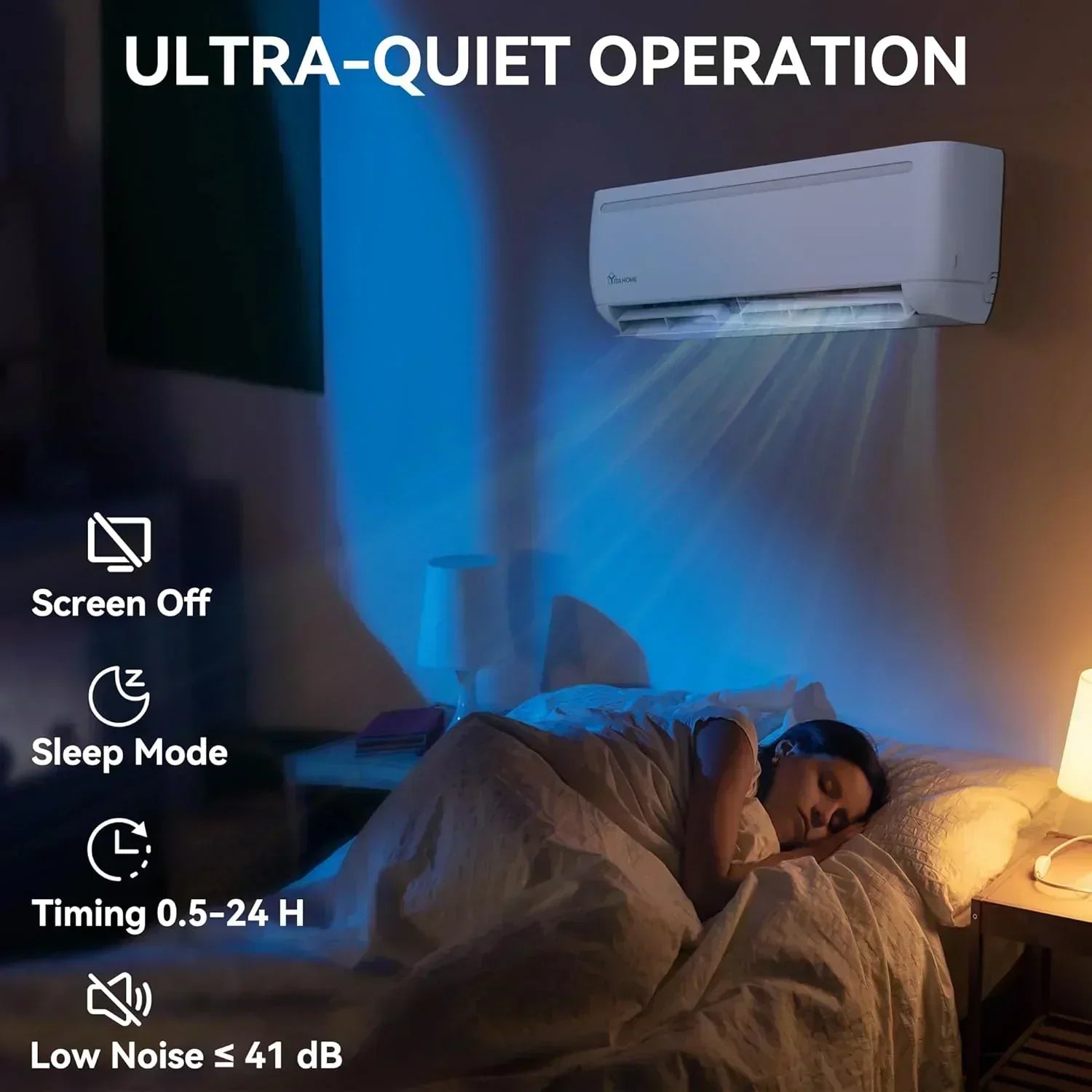 12000 BTU Mini Split Air Conditioner Heat Pump System Wifi Enabled 20 SEER2 115V Inverter Ductless