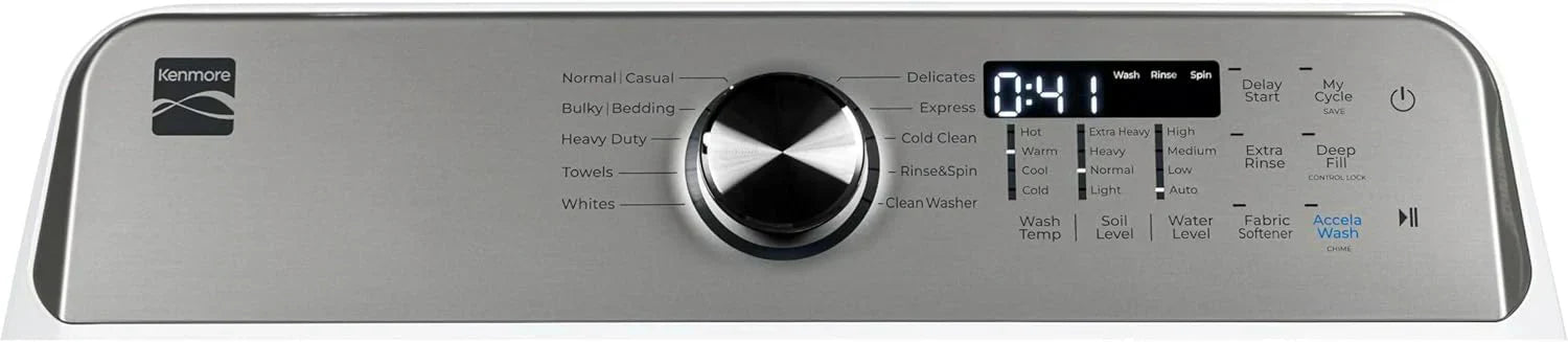 4.5 cu. ft. Top Load Washer with Triple Action Impeller for Tough Dirt Stains-Reduce Laundry Time